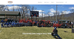 Desktop Screenshot of benningtonlittleleague.com